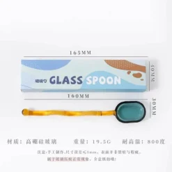 Rührlöffel aus Glas – ideal für Getränke und Säfte