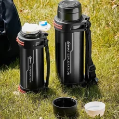 Riesige Edelstahl-Thermosflasche – Isolierter Getränkebehälter