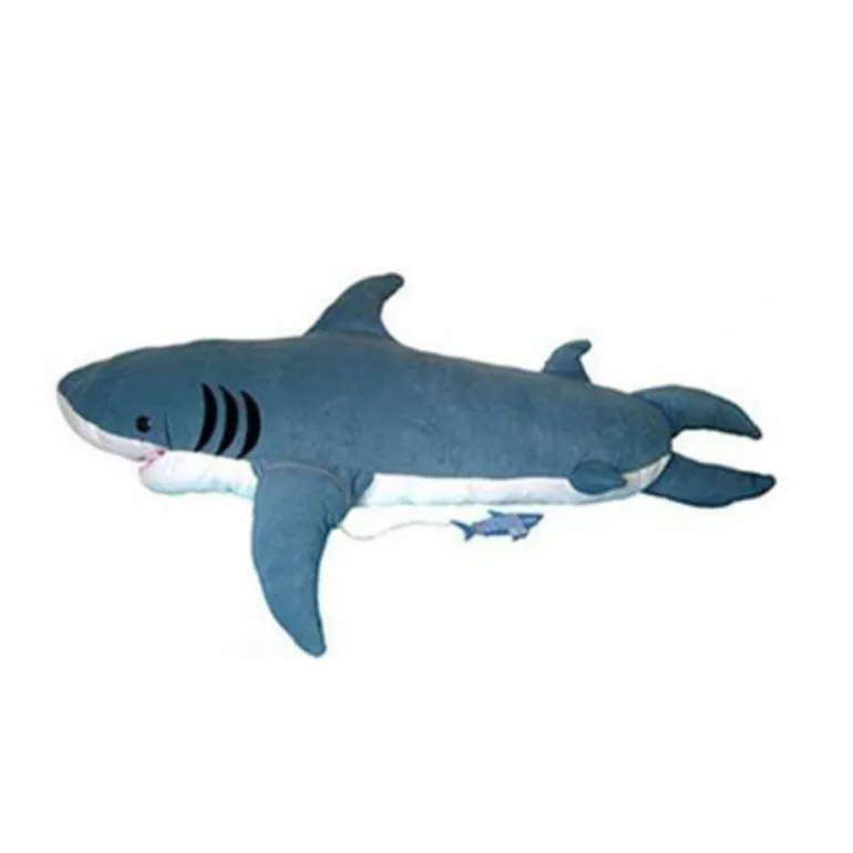 Riesiger Hai-Plüsch-Schlafsack – Bite Me Shark-Design