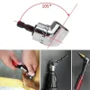 Right Angle Drill Attachment - 360 Degree Extension Tool for Tight Spaces