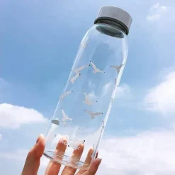 Robbenwal-Wasserflasche mit Hülle – Kreatives Camping-Trinkgeschirr