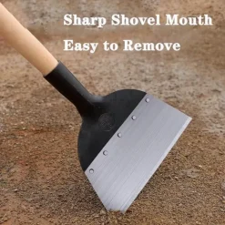 Robuste Gartenschaufel aus Stahl – Multifunktionales Reinigungswerkzeug