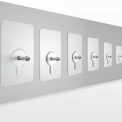 Robuste transparente selbstklebende Kleiderbügel – 10 Stück stanzfreie Wandhaken