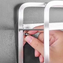 Robuste transparente selbstklebende Kleiderbügel – 10 Stück stanzfreie Wandhaken