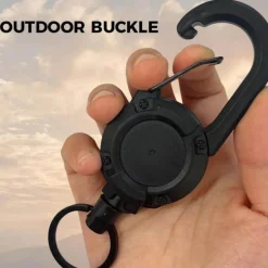 Robuster, einziehbarer Schlüsselanhänger – praktisches Ziehdesign