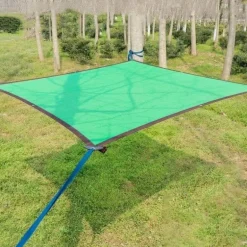 Robuster Sichtschutz für den Balkon mit UV-Schutz – Sonnenschutznetz-Vorhang