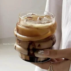 Robustes Glasbecher-Set – Hochbeständiges Trinkgeschirr für heiße und kalte Getränke