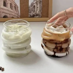 Robustes Glasbecher-Set – Hochbeständiges Trinkgeschirr für heiße und kalte Getränke