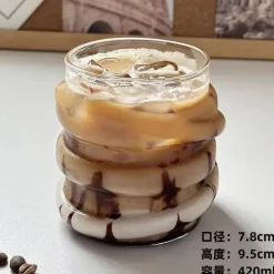 Robustes Glasbecher-Set – Hochbeständiges Trinkgeschirr für heiße und kalte Getränke