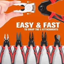 Robustes 5-in-1-Werkzeugset – Vielseitiges Allzweck-Werkzeugset