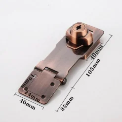 Robustes Schubladenschloss aus Edelstahl – sicheres Schrankschloss