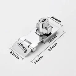 Robustes Schubladenschloss aus Edelstahl – sicheres Schrankschloss