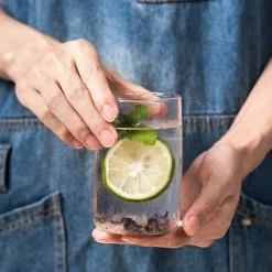 Robustes Trinkgeschirr-Set aus Glas – Tassen für Kaffee, Tee, Saft, Cocktails und Whisky
