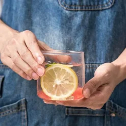 Robustes Trinkgeschirr-Set aus Glas – Tassen für Kaffee, Tee, Saft, Cocktails und Whisky