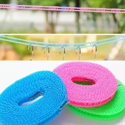 Robustes, winddichtes Wäscheleinen-Trockenseil – rutschfeste Outdoor-Leine