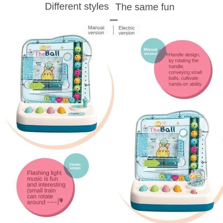 Rolling Ball Puzzlespiel - Pädagogisches Denkspielspielzeug