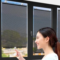 Rollos mit Saugnäpfen - Sonnenschutzabdeckungen für Fenster