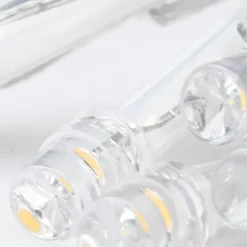 Romantische Lichterkette in Herzform aus Holz – Dekorative Lichterkette für die Inneneinrichtung