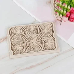 Rosenkuchenform – DIY-Werkzeug zur Dekoration von Schokoladenfondant