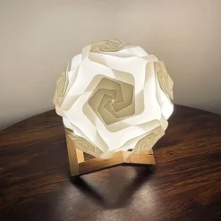 Rosen-Windmühlenlampe – Dekoratives LED-Nachtlicht