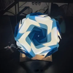 Rosen-Windmühlenlampe – Dekoratives LED-Nachtlicht