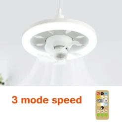 Rotierende LED-Deckenventilatorlampe - 2-in-1-Leuchte