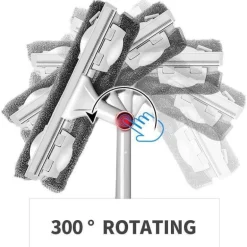Rotierender Fensterwischer – Werkzeug mit großer Reichweite für einfaches Reinigen