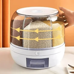 Rotierender Futterspender zur Getreideorganisation