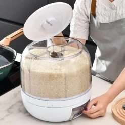 Rotierender Futterspender zur Getreideorganisation