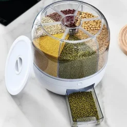 Rotierender Futterspender zur Getreideorganisation