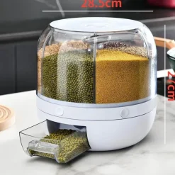 Rotierender Futterspender zur Getreideorganisation