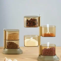 Rotierender Make-up-Organizer – Stilvolle Aufbewahrungsbox für Kosmetik