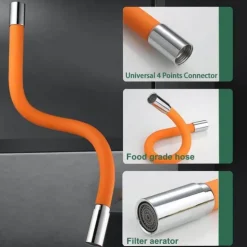 Rotierender Silicagel-Wasserhahn – einfach zu verwendendes Zubehör