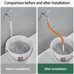 Rotierender Silicagel-Wasserhahn – einfach zu verwendendes Zubehör