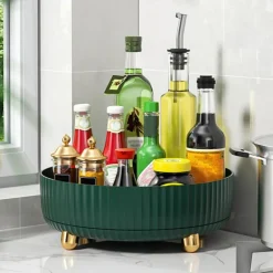 Rotierendes Gewürzregal – 360-Grad-Küchen-Organizer