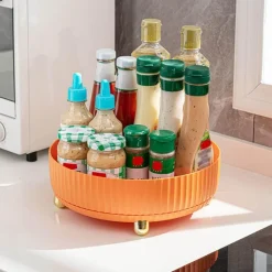 Rotierendes Gewürzregal – 360-Grad-Küchen-Organizer