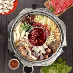 Rotierendes Hot Pot-Kochgeschirr aus Edelstahl – Easy Cook Küchenwerkzeug