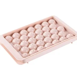 Runde Eiswürfelform mit Deckel – Kreativer Eisbereiter und Küchenhelfer