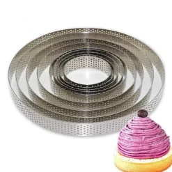 Runde Kuchenform aus Edelstahl – Backwerkzeug