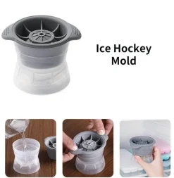 Runder Eiswürfelbereiter aus Silikon – Große Eisschale für Getränke