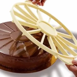 Runder Kuchenteiler, Schneide-Markierer, Schneider für perfekte Scheiben