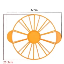 Runder Kuchenteiler, Schneide-Markierer, Schneider für perfekte Scheiben