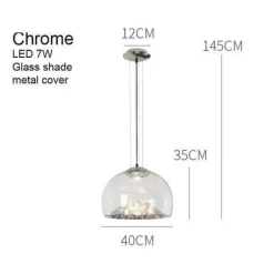 Rustic Mountain Pendant Lamp - Hanging Light Fixture