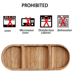 Rustikale Dipschale aus Holz – Vintage Küchengeschirr-Accessoire