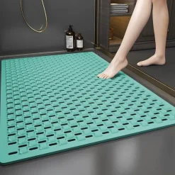 Rutschfeste, ausgehöhlte, wasserdichte Badezimmermatte