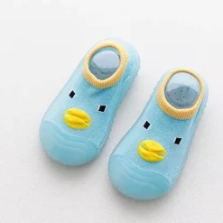 Rutschfeste Babysocken mit Mini-Ente – süße Babyschuhe