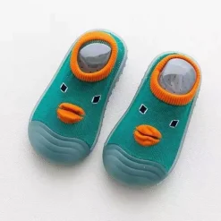 Rutschfeste Babysocken mit Mini-Ente – süße Babyschuhe