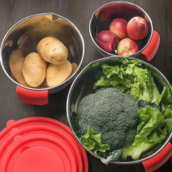 Rutschfeste Multifunktions-Reibe-Rührschüsseln