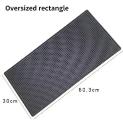 Rutschfeste PVC-Kaffeebarmatte – hitzebeständig und mit Drainage-Design