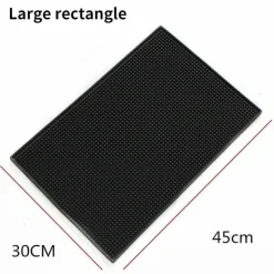 Rutschfeste PVC-Kaffeebarmatte – hitzebeständig und mit Drainage-Design